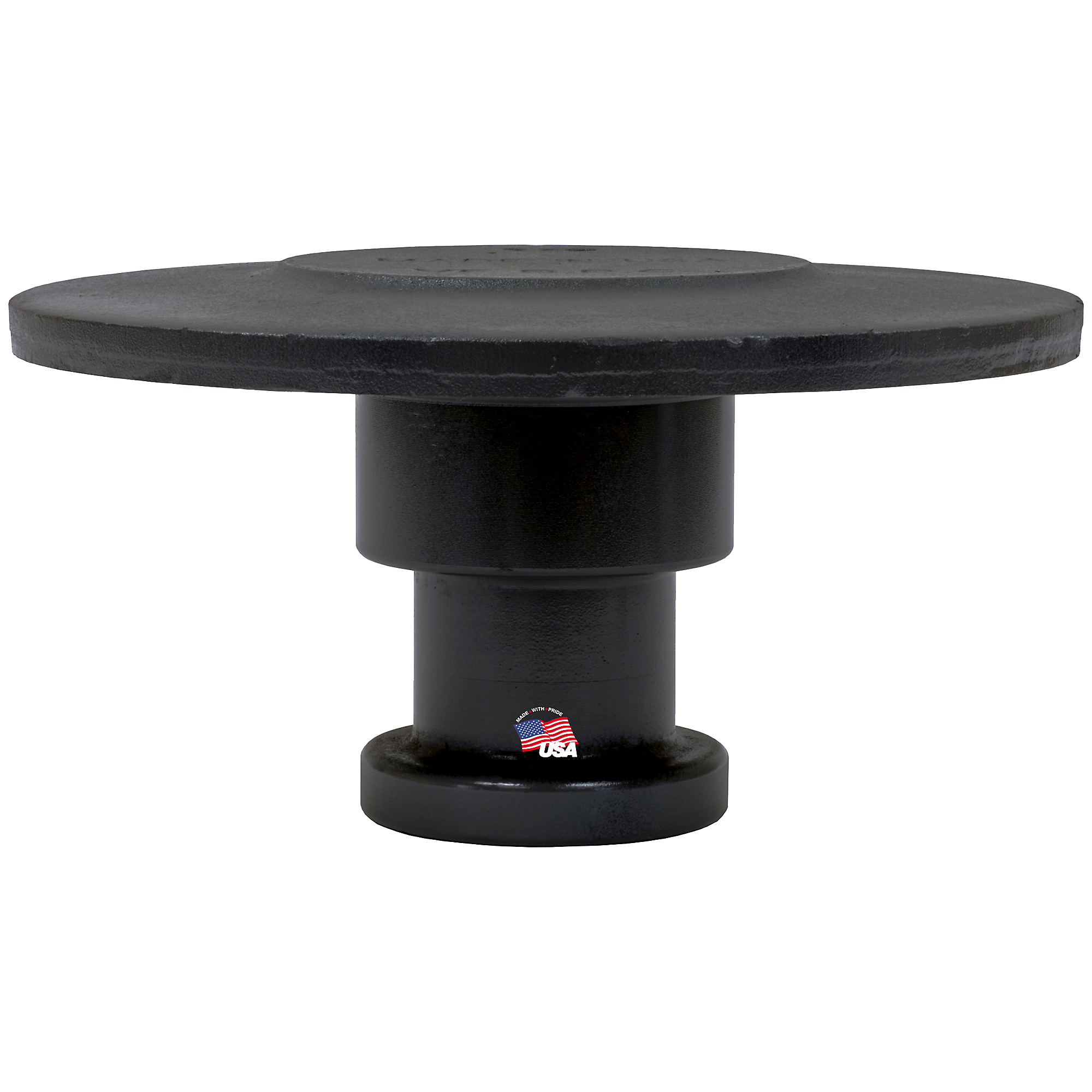 Buyers Products, 2in. Trailer King Pin 1/4in. Bolster Plate - Weld On, Model# KP20025